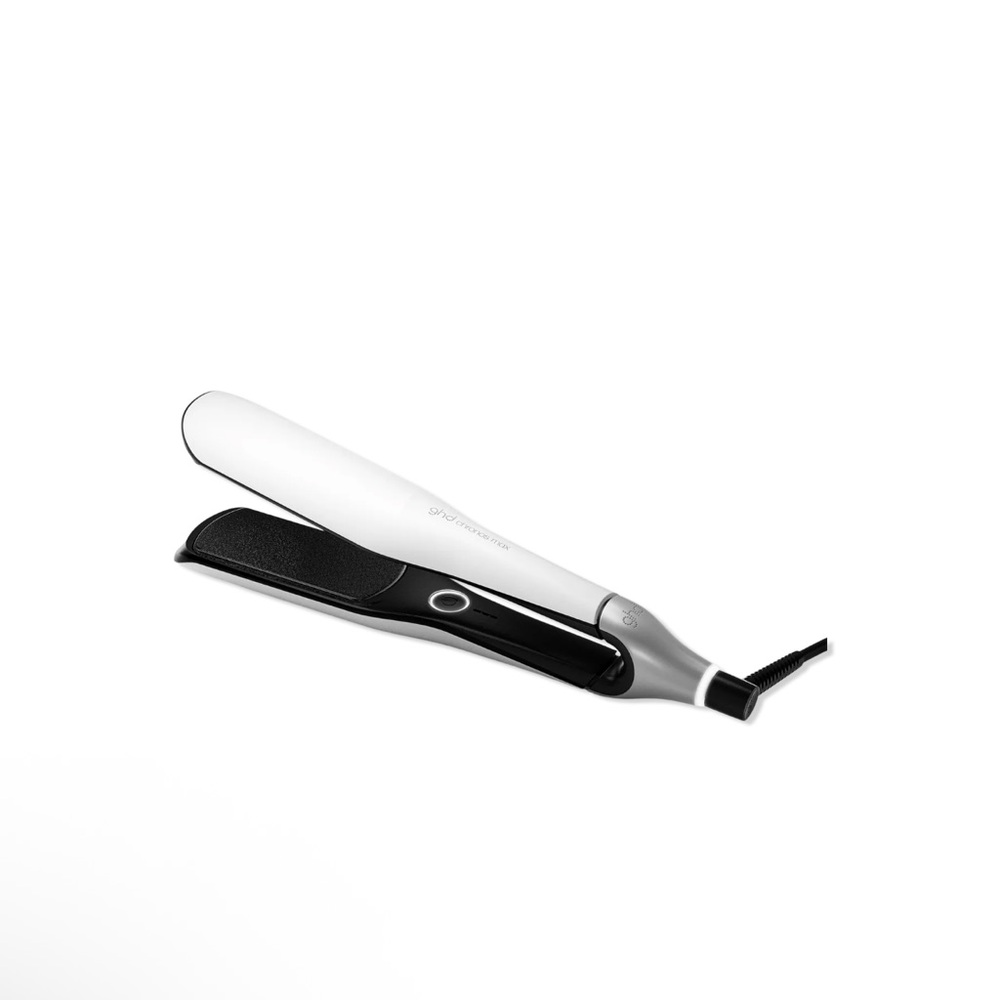 NIB ghd Chronos Max 2 Inch Wide Plate Flat Iron Hair Straightener in White